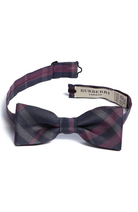 burberry bow tie sale|Burberry men's ties.